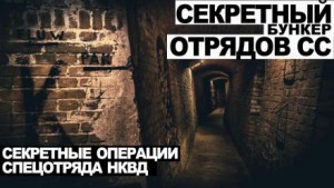 Дело № 11. Секретный бункер отрядов СС